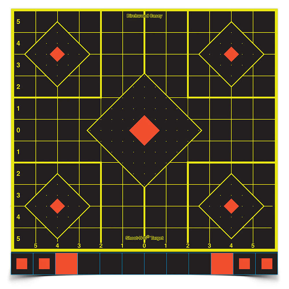 Targets Birchwood Casey 4.50" SHOOT N C 12 IN SIGHT IN TARGET EACH